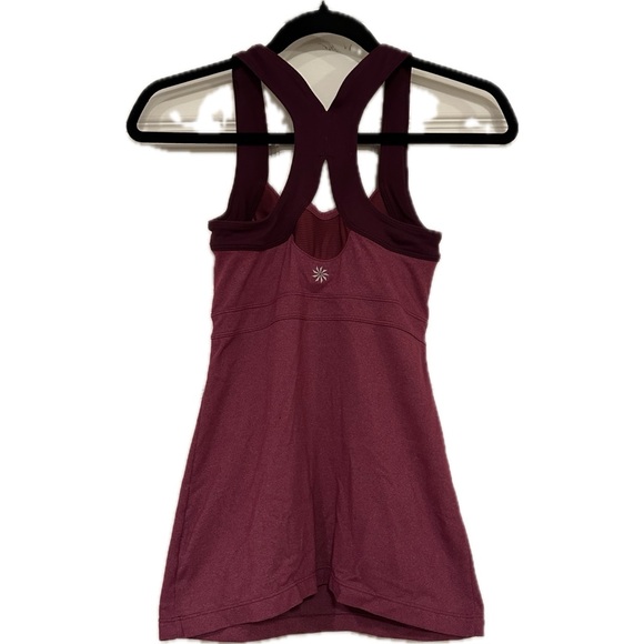 Athleta Purple Jaya Twist Front • Athletic Tank Top • Size XS - Picture 2 of 5